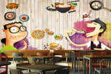 Avikalp MWZ3179 Kids Meat Pizzas Omlettes Noodles HD Wallpaper for Cafe Restaurant Avikalp MWZ3179 Kids Meat Pizzas Omlettes Noodles HD Wallpaper for Cafe Restaurant