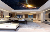 Avikalp MWZ3254 Solar System Sun Moon Earth HD Wallpaper for Ceiling Avikalp MWZ3254 Solar System Sun Moon Earth HD Wallpaper for Ceiling
