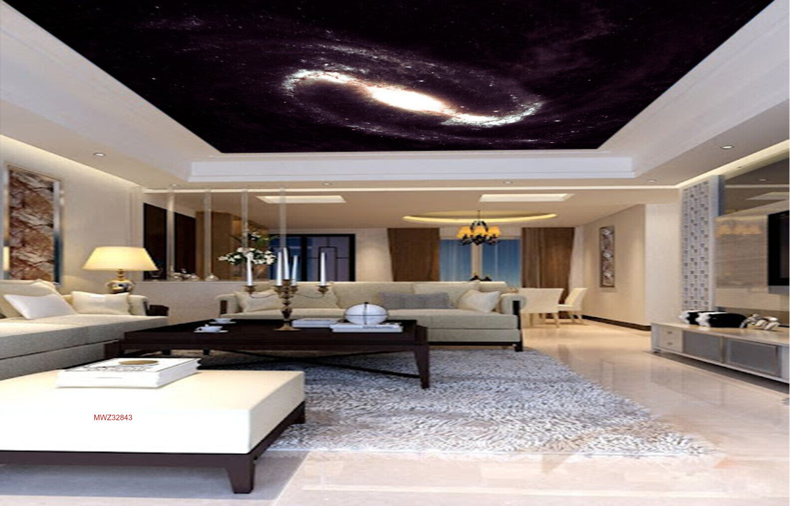 Avikalp MWZ3284 Sun Space Galaxy HD Wallpaper for Ceiling Avikalp MWZ3284 Sun Space Galaxy HD Wallpaper for Ceiling