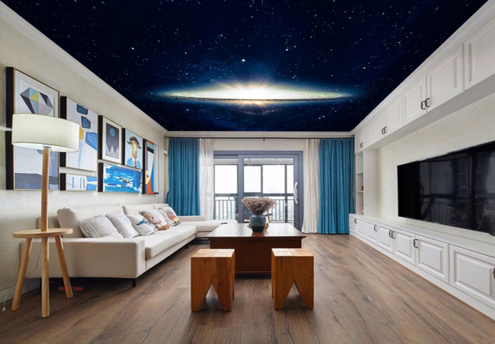 Avikalp MWZ3296 Sun Galaxy Stars HD Wallpaper for Ceiling Avikalp MWZ3296 Sun Galaxy Stars HD Wallpaper for Ceiling