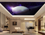 Avikalp MWZ3300 Moon Space Stars HD Wallpaper for Ceiling Avikalp MWZ3300 Moon Space Stars HD Wallpaper for Ceiling