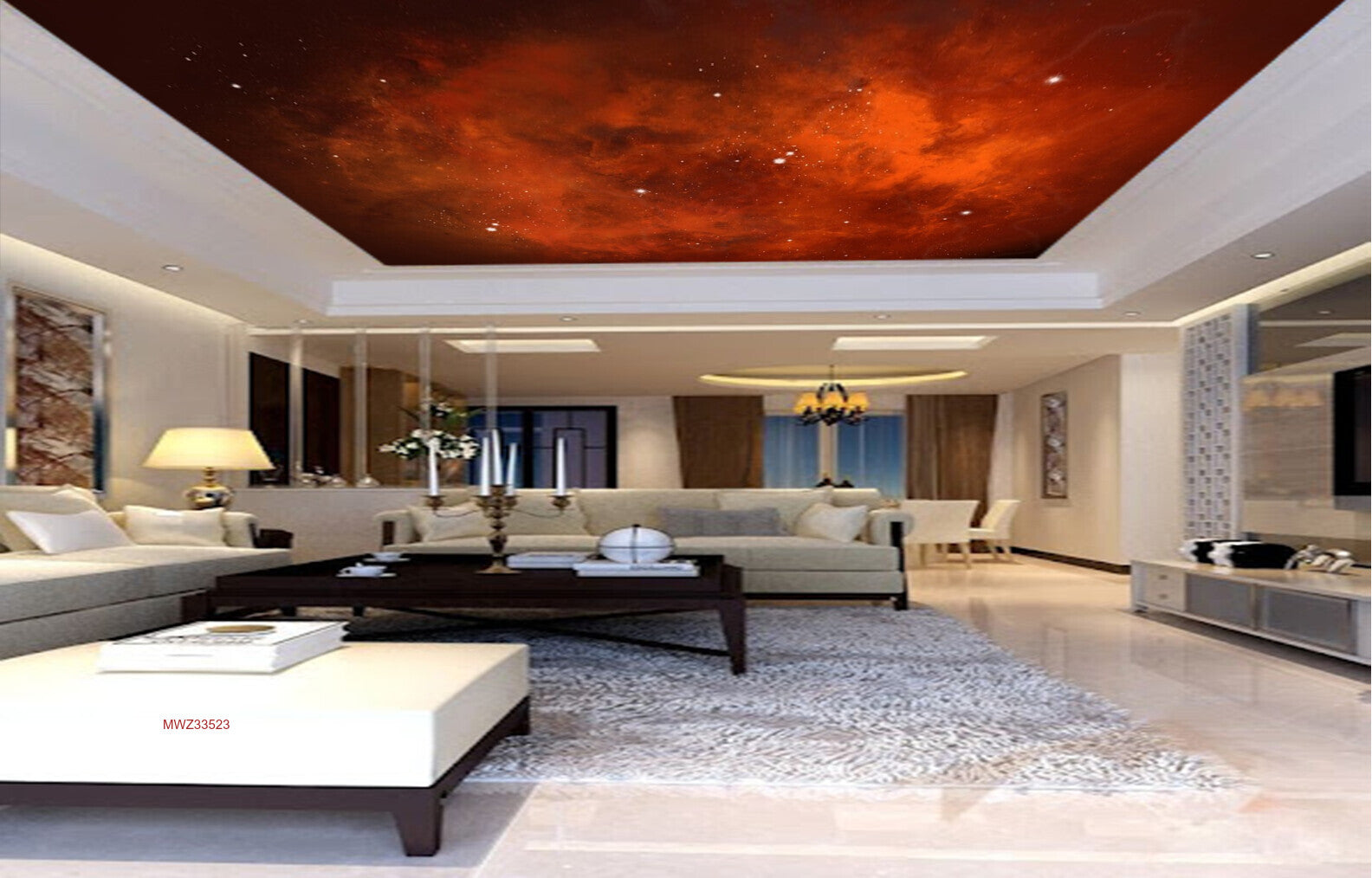 Avikalp MWZ3352 Solar System Galaxy Stars HD Wallpaper for Ceiling Avikalp MWZ3352 Solar System Galaxy Stars HD Wallpaper for Ceiling