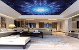 Avikalp MWZ3445 Blue White Diamond Shining Stars HD Wallpaper for Ceiling Avikalp MWZ3445 Blue White Diamond Shining Stars HD Wallpaper for Ceiling