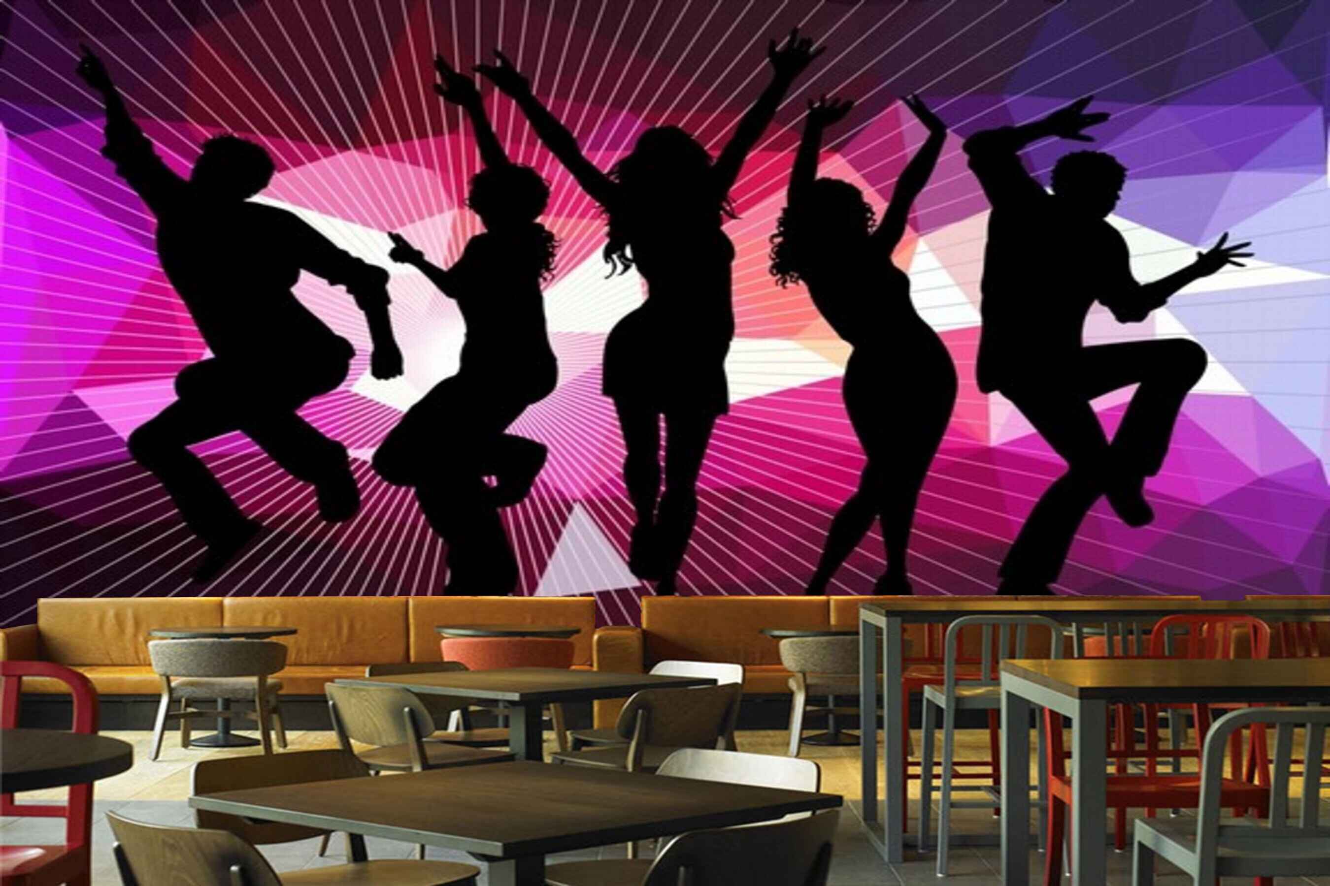 Avikalp MWZ3457 Dancing Singing Girls Boys HD Wallpaper for Disco Club Karaoke Avikalp MWZ3457 Dancing Singing Girls Boys HD Wallpaper for Disco Club Karaoke