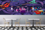 Avikalp MWZ3460 Guitar Drums Tabla Music Keyboard HD Wallpaper for Disco Club Karaoke Avikalp MWZ3460 Guitar Drums Tabla Music Keyboard HD Wallpaper for Disco Club Karaoke