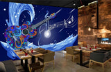 Avikalp MWZ3482 Guitar Music Signs Waves HD Wallpaper for Disco Club Karaoke Avikalp MWZ3482 Guitar Music Signs Waves HD Wallpaper for Disco Club Karaoke