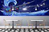 Avikalp MWZ3482 Guitar Music Signs Waves HD Wallpaper for Disco Club Karaoke Avikalp MWZ3482 Guitar Music Signs Waves HD Wallpaper for Disco Club Karaoke