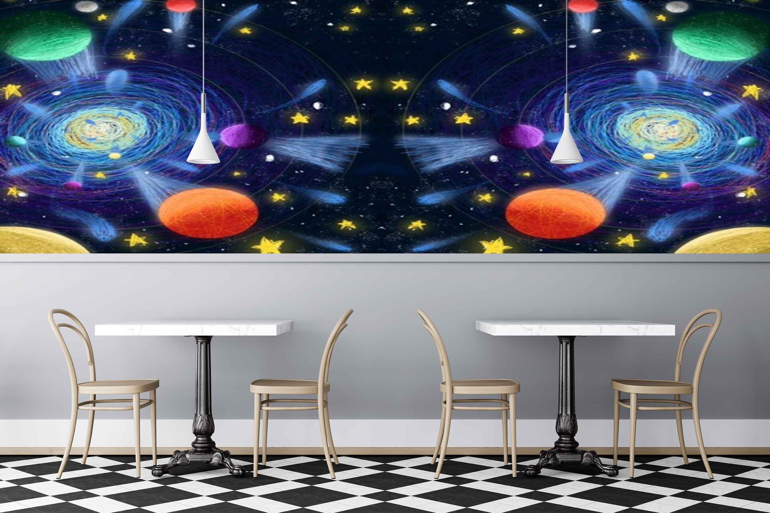 Avikalp MWZ3483 Planets Stars Solar Systems HD Wallpaper for Disco Club Karaoke Avikalp MWZ3483 Planets Stars Solar Systems HD Wallpaper for Disco Club Karaoke