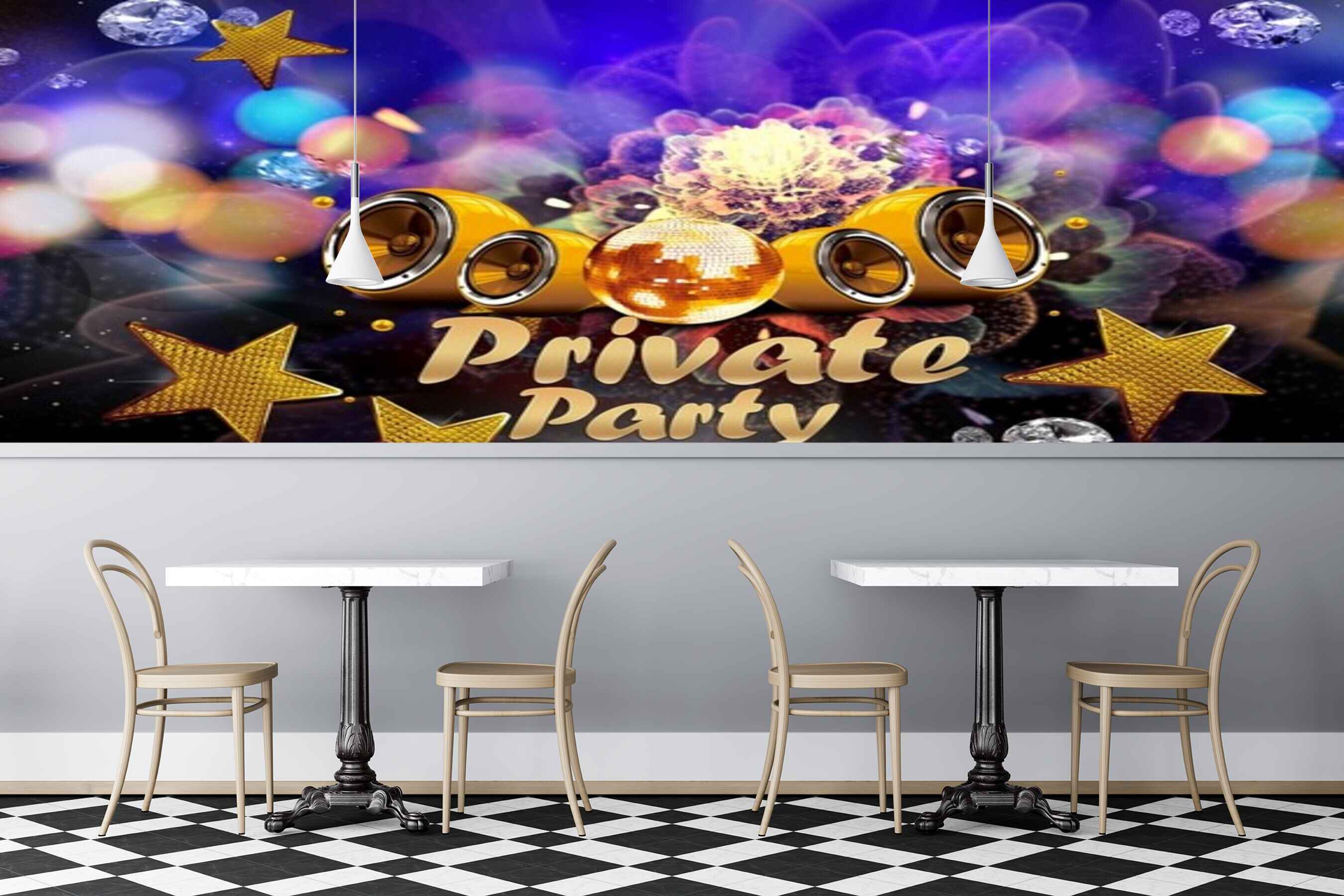 Avikalp MWZ3497 Private Party Music Golden Stars HD Wallpaper for Disco Club Karaoke Avikalp MWZ3497 Private Party Music Golden Stars HD Wallpaper for Disco Club Karaoke