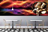 Avikalp MWZ3517 Mic Headphones Music Waves HD Wallpaper for Disco Club Karaoke Avikalp MWZ3517 Mic Headphones Music Waves HD Wallpaper for Disco Club Karaoke