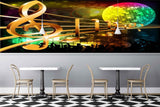 Avikalp MWZ3530 Music Sign Globe Lightings HD Wallpaper for Disco Club Karaoke Avikalp MWZ3530 Music Sign Globe Lightings HD Wallpaper for Disco Club Karaoke