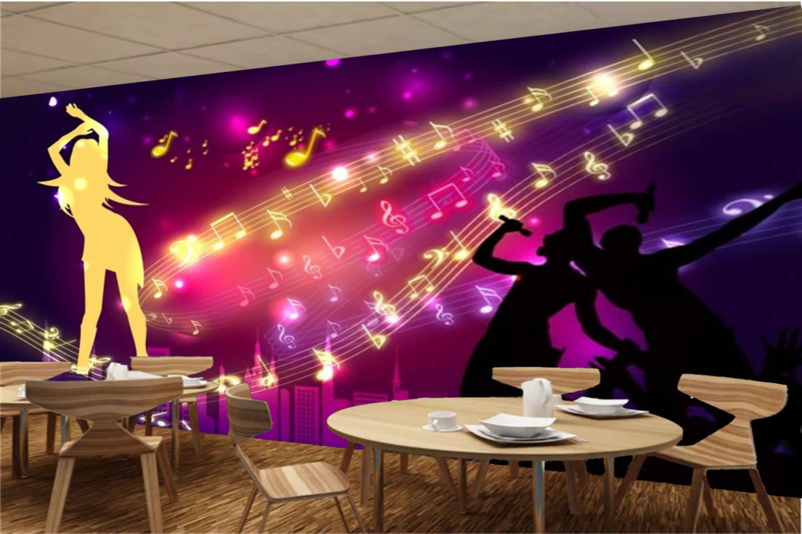 Avikalp MWZ3536 Singing Music Songs Mics HD Wallpaper for Disco Club Karaoke Avikalp MWZ3536 Singing Music Songs Mics HD Wallpaper for Disco Club Karaoke