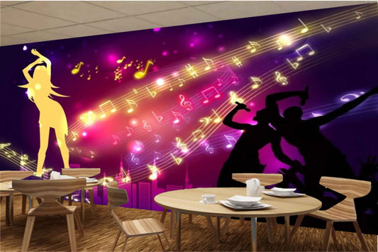 Avikalp MWZ3536 Singing Music Songs Mics HD Wallpaper for Disco Club Karaoke