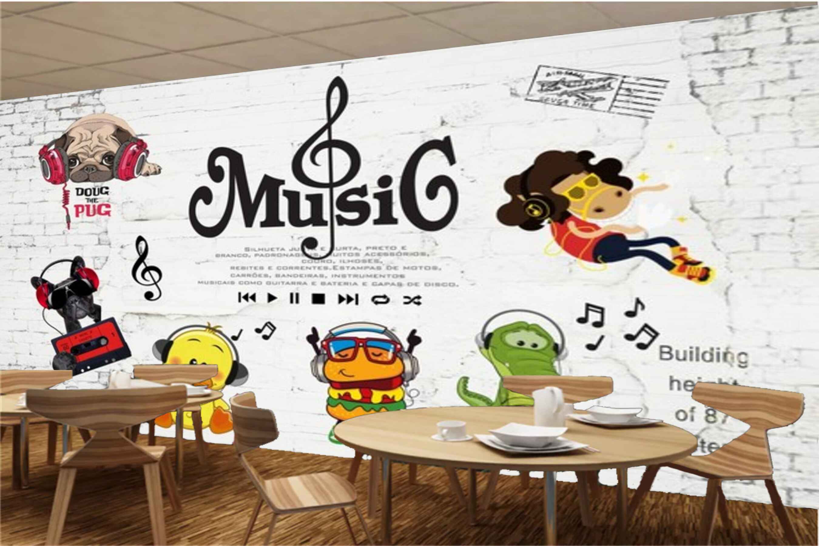 Avikalp MWZ3540 Music Toys Signs Quotes HD Wallpaper for Disco Club Karaoke Avikalp MWZ3540 Music Toys Signs Quotes HD Wallpaper for Disco Club Karaoke