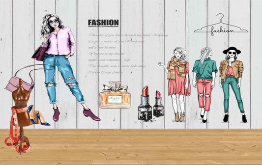 Avikalp MWZ3552 Fashion Girls Clothes Beauty Products HD Wallpaper for Fashion Boutique