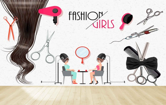 Avikalp MWZ3559 Fashion Girls Hair Dressing Scissors HD Wallpaper for Fashion Boutique
