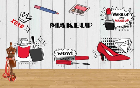 Avikalp MWZ3586 Makeup Items Nail Polish Shoes Xoxo HD Wallpaper for Fashion Boutique