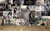 Avikalp MWZ3597 Girls Fit Gym Exercise HD Wallpaper for Gym Fitness Avikalp MWZ3597 Girls Fit Gym Exercise HD Wallpaper for Gym Fitness