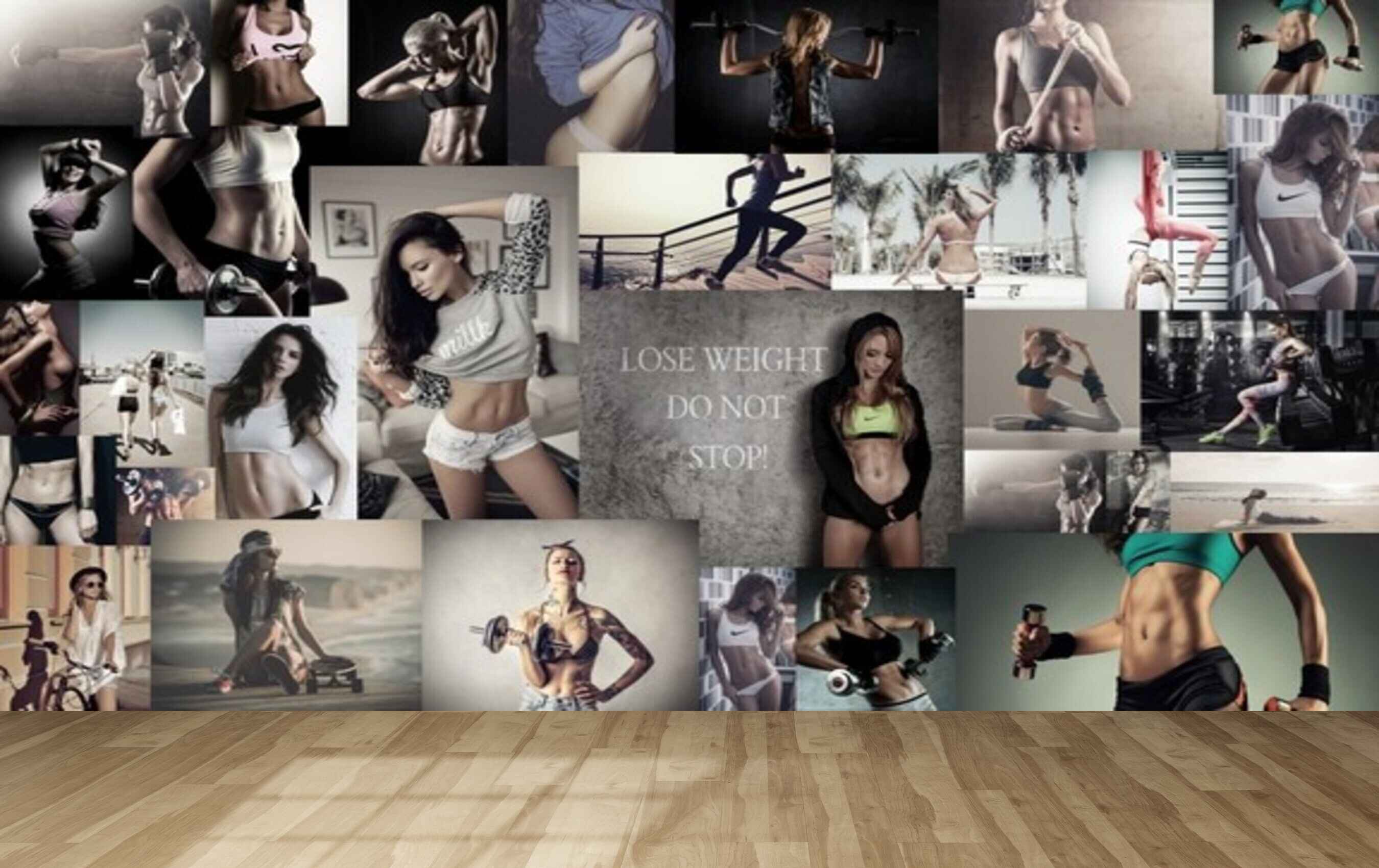 Avikalp MWZ3597 Girls Fit Gym Exercise HD Wallpaper for Gym Fitness Avikalp MWZ3597 Girls Fit Gym Exercise HD Wallpaper for Gym Fitness