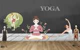 Avikalp MWZ3598 Yoga Meditation Peace Girls HD Wallpaper for Gym Fitness Avikalp MWZ3598 Yoga Meditation Peace Girls HD Wallpaper for Gym Fitness