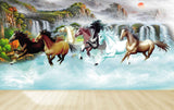 Avikalp MWZ3771 Seven 7 Horses Running Sun Mountains Flowers Plants HD Wallpaper Avikalp MWZ3771 Seven 7 Horses Running Sun Mountains Flowers Plants HD Wallpaper