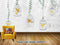 Avikalp Exclusive AVZ0041 Modern Minimalistic Texture Bird Cage Flying Bird Tv Background Wall HD 3D Wallpaper