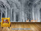 Avikalp Exclusive AVZ0117 Nordic Wind Forest Elk Tv Background Wall HD 3D Wallpaper