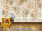 Avikalp Exclusive AVZ0183 Diamond Jewelry Vine Man Gems Peacock Background Wall HD 3D Wallpaper