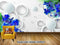 Avikalp Exclusive AVZ0219 3D Chinese Style Ink Flower Tv Background Wall HD 3D Wallpaper