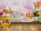 Avikalp Exclusive AVZ0238 3D Embossed Lotus Tv Background Wall HD 3D Wallpaper