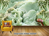 Avikalp Exclusive AVZ0287 3D Embossed Landscape Tv Background Wall HD 3D Wallpaper