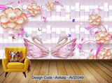 Avikalp Exclusive AVZ0349 Modern Luxury Jewelry 3D Tv Background Wall HD 3D Wallpaper