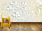 Avikalp Exclusive AVZ0356 Modern Minimalist 3D Stereo Butterfly Flower Geometric Line Flower Electric HD 3D Wallpaper