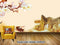 Avikalp Exclusive AVZ0378 Landscape Boat Three Dimensional Carved Plum Chinese Background Wall HD 3D Wallpaper