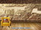 Avikalp Exclusive AVZ0451 Golden Relief Qingming Shanghe Map Chinese Characteristic Culture Background Wall HD 3D Wallpaper