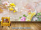 Avikalp Exclusive AVZ0458 3D Beautiful Peacock Embossed Tv Background Wall HD 3D Wallpaper