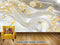 Avikalp Exclusive AVZ0460 White Warm Silk Pearl Flower Flower Butterfly Noble Background Wall HD 3D Wallpaper