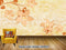 Avikalp Exclusive AVZ0477 Champagne Gold Noble Pearl Flower Flower Vine Gold Background Wall HD 3D Wallpaper