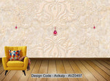 Avikalp Exclusive AVZ0497 European Modern Luxury Tv Background Wall HD 3D Wallpaper