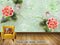 Avikalp Exclusive AVZ0503 New Chinese Jade Carving Three Dimensional Embossed Lotus Tv Background Wall HD 3D Wallpaper