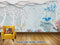 Avikalp Exclusive AVZ0555 Modern 3D Nordic Embossed Forest Flying Bird Elk Deer Tv Background Wall HD 3D Wallpaper