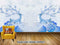 Avikalp Exclusive AVZ0571 Modern European Three Dimensional Embossed Fortune Tree Bird Elk Tv Background Wall HD 3D Wallpaper