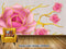Avikalp Exclusive AVZ0605 Modern Minimalistic Texture 3D Floral Tv Background Wall HD 3D Wallpaper