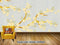 Avikalp Exclusive AVZ0606 3D Minimalistic Textured Floral Tv Background Wall HD 3D Wallpaper