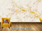 Avikalp Exclusive AVZ0607 Modern Fresh Texture Floral Tv Background Wall HD 3D Wallpaper