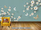 Avikalp Exclusive AVZ0655 Modern Minimalistic Stereoscopic Plant Tv Background Wall HD 3D Wallpaper