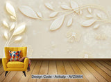 Avikalp Exclusive AVZ0664 Creative Jade 3d Tv Background Wall HD 3D Wallpaper