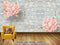Avikalp Exclusive AVZ0674 Modern Style Flower Marble Tv Background Wall HD 3D Wallpaper