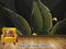 Avikalp Exclusive AVZ0677 Modern Minimalist Nordic Style Fresh Texture Plant Tv Background Wall HD 3D Wallpaper