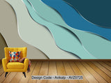 Avikalp Exclusive AVZ0725 Modern Minimalistic Geometric Abstract Living Room Tv Background Wall HD 3D Wallpaper